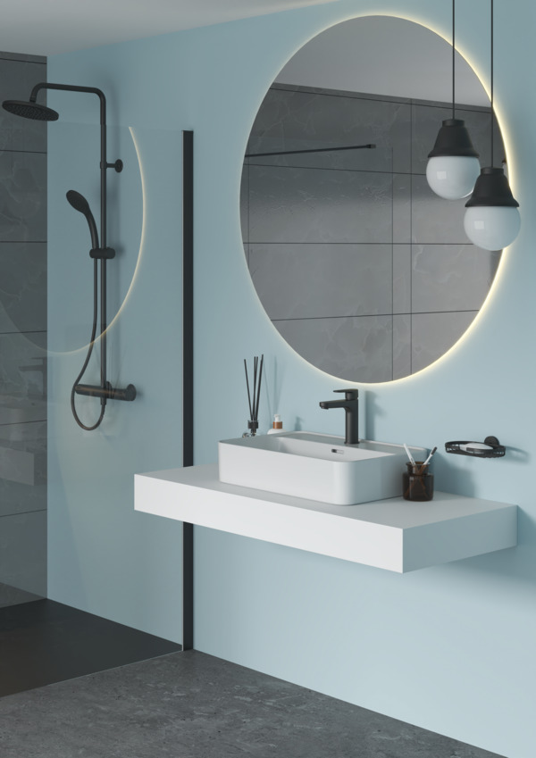 Ideal Standard Seifenkorb IOM schwarzes satiniertes A9112XG