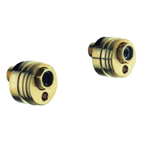 Grohe Anschluss gerade 1/2"x26, für Taron/Ectos, 2 Stück, chrom 12081000