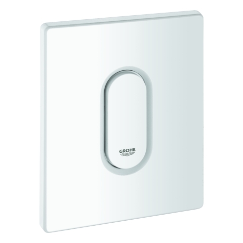 Grohe Abdeckplatte alpinweiß, mit Drucktaste 42380SH0