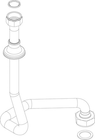 Bosch Gasrohr vertikal 87186493520