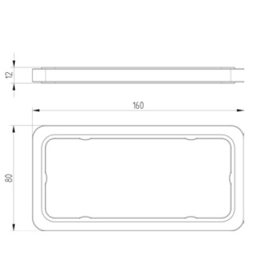 Avenarius Halter doppelt-Standmodell 4801108010