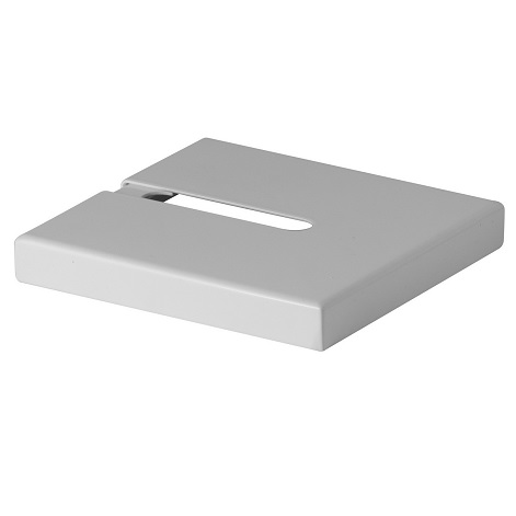 Kermi Blende für Konsolenfuß, Metall weiß, Fertigbodenmontage, Rohr 60x10mm ZB03120001