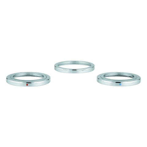 Grohe Rosette chrom für Zweigriffarmaturen 45999000