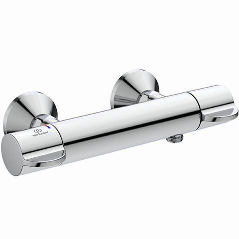 Ideal Standard Brausethermostat AP Ceraplus Safe Ausladung 82mm, chrom A6872AA