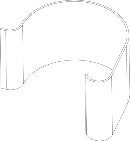Bosch / Buderus Clip 28mm 8738211422