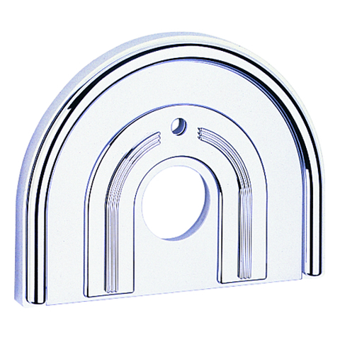 Grohe Rosette L:235 B:180 für Chiara Einhandmischer Fertigset Wanne weiß/gold 46237LG0