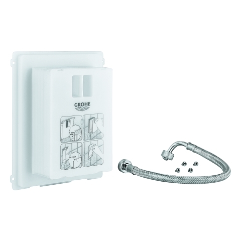 Grohe Revisionsschacht für kleine Abdeckplatten für 80mm Spülkasten 40949000