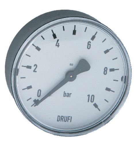 SYR Manometer für Drufi DFR/DFF, Gewindeanschluss G 1/4, Anzeigebereich: 0-10 bar 2315.00.921