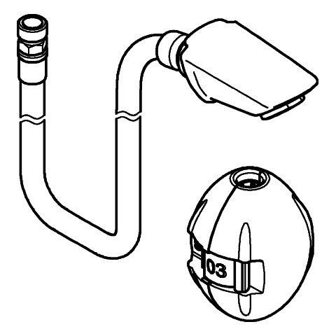 Grohe Auslaufbrause chrom 48573000