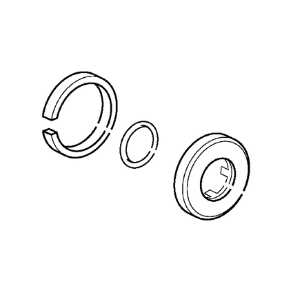Hansa Rosette chrom 59911737