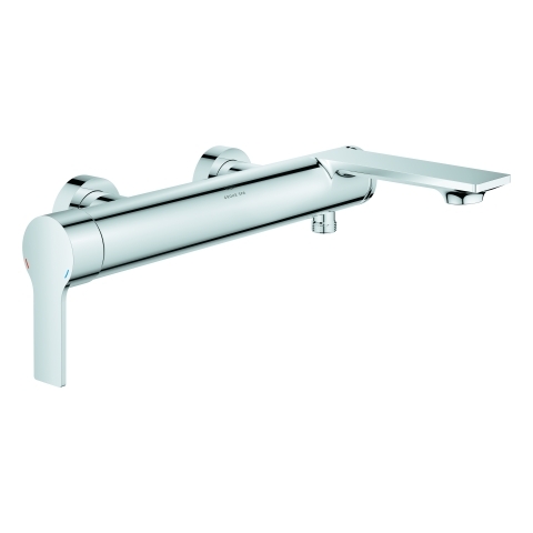 Grohe Allure Einhand-Wannenbatterie chrom Wandmontage 32826001