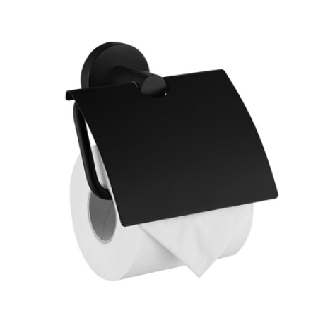 Avenarius Papierhalter mit Deckel schwarz 2002000040