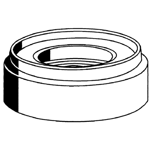 Grohe Rosette für Chiara 3-Loch Waschtischbatterie 20620 52mm chrom 45494000