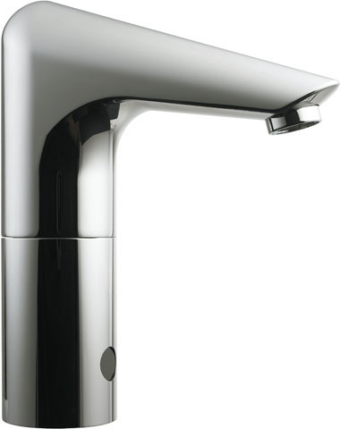 Ideal Standard CeraPlus Waschtischarmatur elektronisch, Netzbetrieb chrom, mit flexiblen Schläuchen, ohne Mischung A4153AA