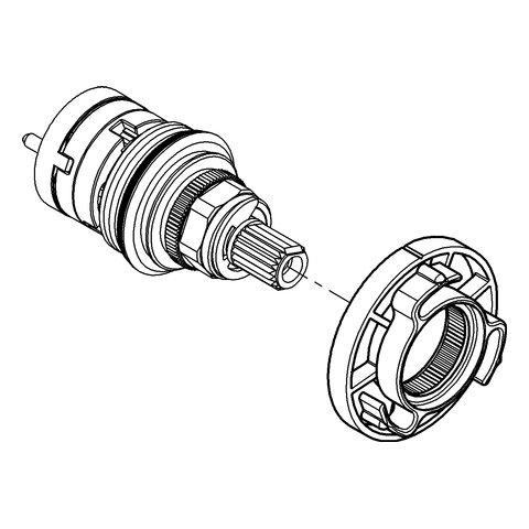 Grohe Umstellung für Zubehör/ Duschsysteme 48058000