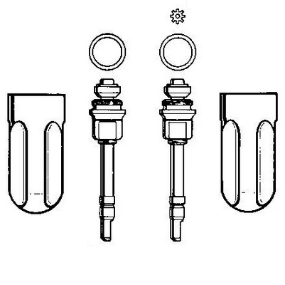 Bosch Zapfventile Set 8738721407