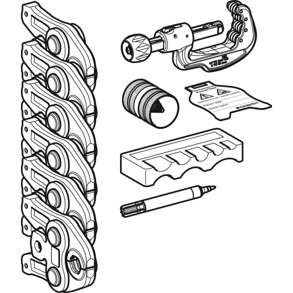 Geberit Mapress Pressbackenset d12-35 Geberit Kompatibilität (2) 690.230.00.1