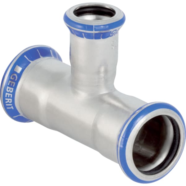 Geberit Mapress Edelstahl T-Stück reduziert (LABS-frei) d54-42-54 81226