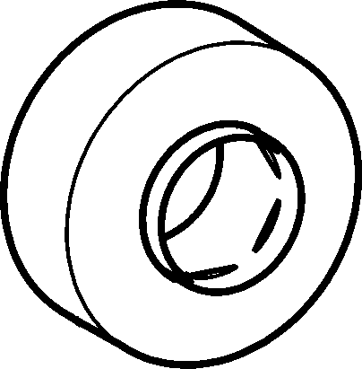 Hansa Rosette chrom 59914083