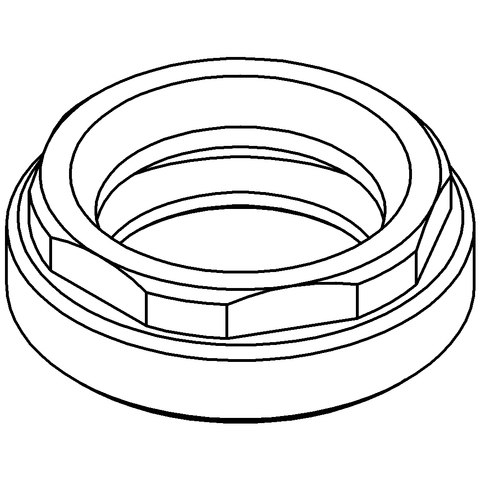 Eichelberg Zentralverschraubung für Kartuschen K40mm 44042200