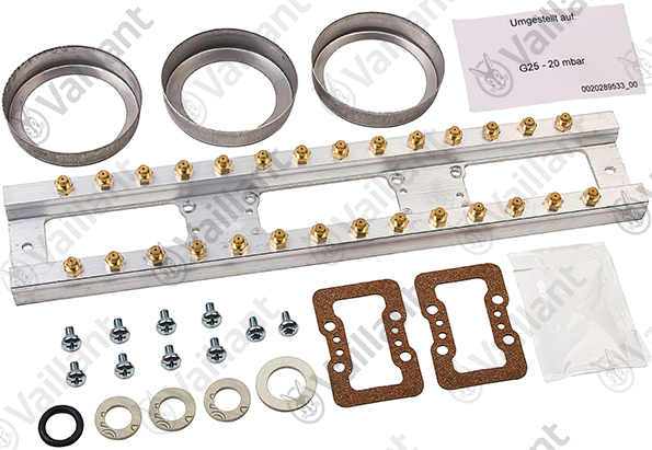 Vaillant Umstellsatz auf G25 0010031316