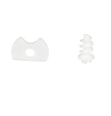 Kermi x-well Verschlussklemmen für F170 4 Stück Y9103000053K
