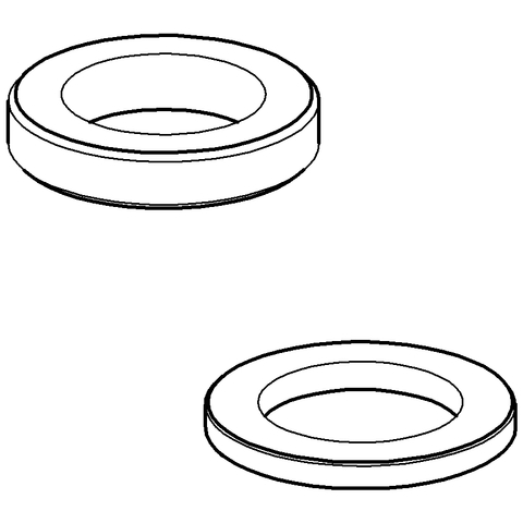 Grohe Einlegering für Contropress Selbstschluss-Ventile 5 Stück chrom 4282000M