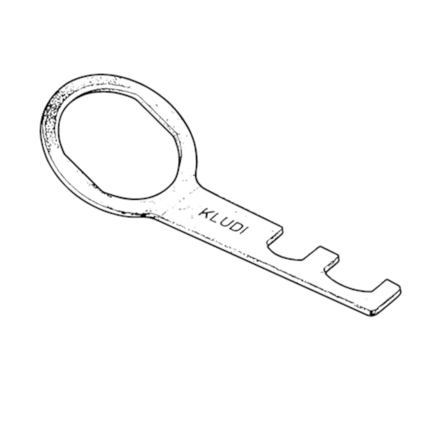 Kludi Spannschraubenschlüssel Ersatzteil geeignet für Serie Logo Mix, neutral 92907700-00