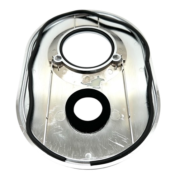 Hansgrohe Rosette Wannenmischer Unterputz für 72mm Lochabstand bis 05/87 chrom 13980000