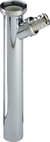 Viega Verstellrohr 5692.1 in G11/4x200mm verchromt mit seitlichem Abgang 103033