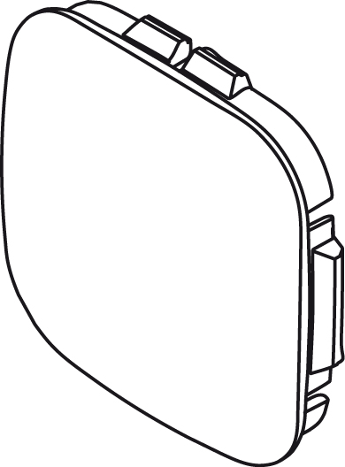 Ideal Standard Griffkappen, quadratisch, chrom F960868AA