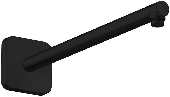 Hansgrohe Brausearm DN15 390mm softsquare Axor mattschwarz 26967670