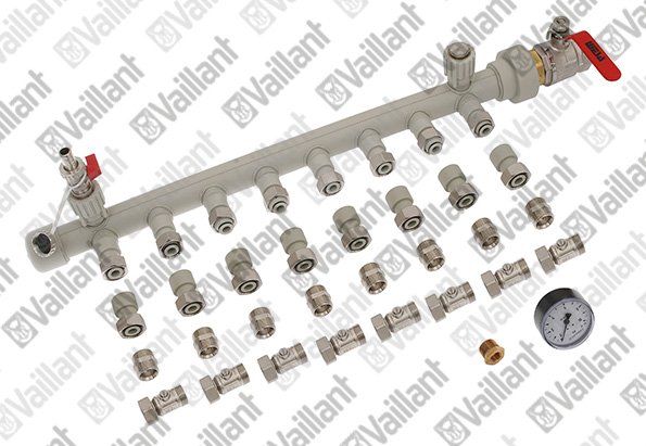 Vaillant Kollektor Sammler 8fach VWS 101/2 VWS 101/3 0020025723