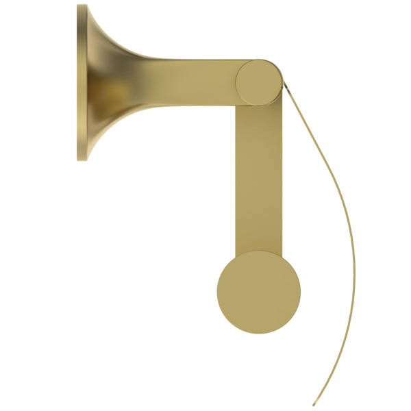 Ideal Standard Papierrollenhalter La Dolce Vita mit Deckel gold gebürstet T5509A2