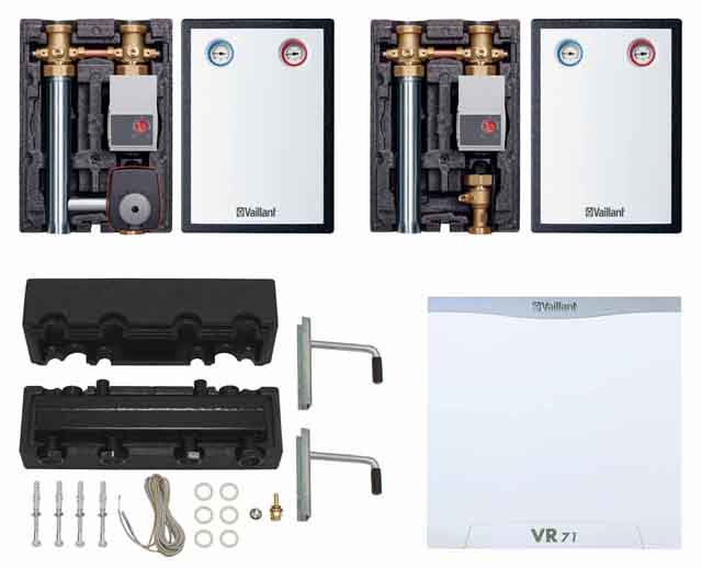 Vaillant 1 Mischerkreis, 1 ungeregelten Heizkreis VR 71 Paket Erweiterung 2 0010036240