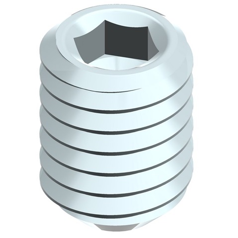 Bosch / Buderus Gewindestift DIN916 M6x8 3 Stück für Ölbrenner BE 2.3-34S K ECO KPL, für Brennergehäuse BE ECO 7747029978