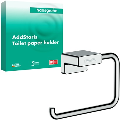 Hansgrohe Papierrollenhalter ohne Deckel AddStoris chrom 41771000