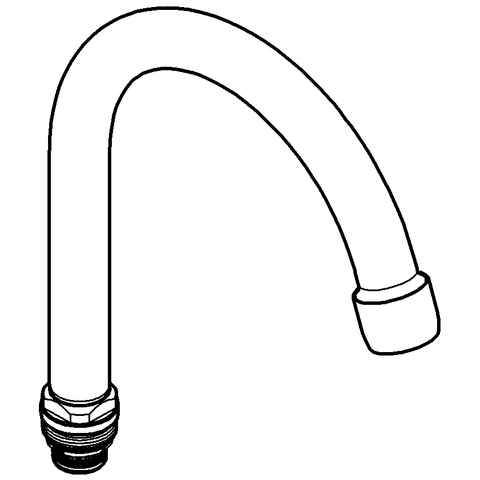 Grohe Auslauf für Zweigriffarmaturen 13219000