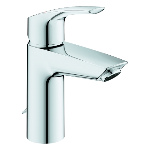 Grohe Einhand-Waschtisch-Batterie Eurosmart S-Size chrom versenkbare Kette 33188003