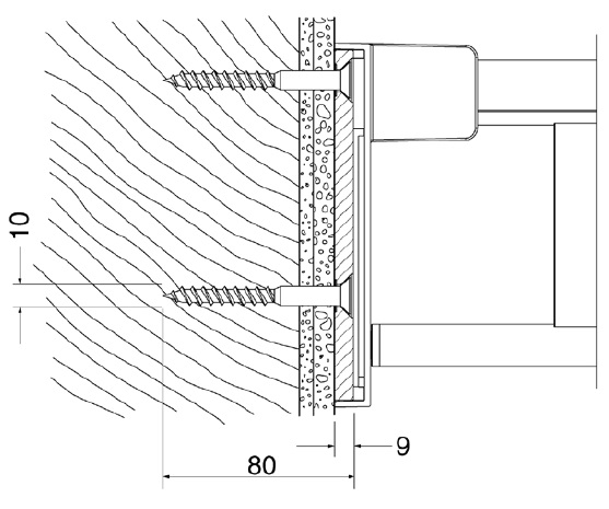 Avenarius Befestigungs-Set Nr. 2 1009015000