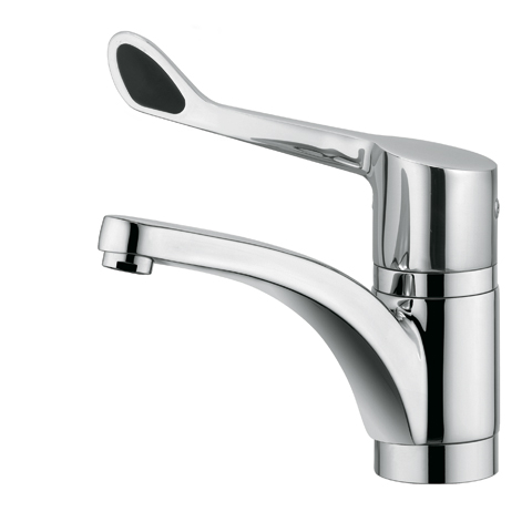 Kludi Medi Care Spültisch-Einhandmischer 200mm chrom, Care-Armhebel 349080534