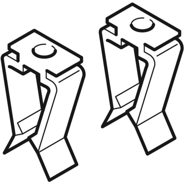 Geberit Set Geberit Deckelklammern 294.821.00.1