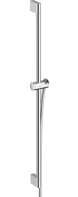 Hansgrohe Brausestange Unica/Pulsify 900mm mit Push Schieber und Brauseschlauch chrom 24401000