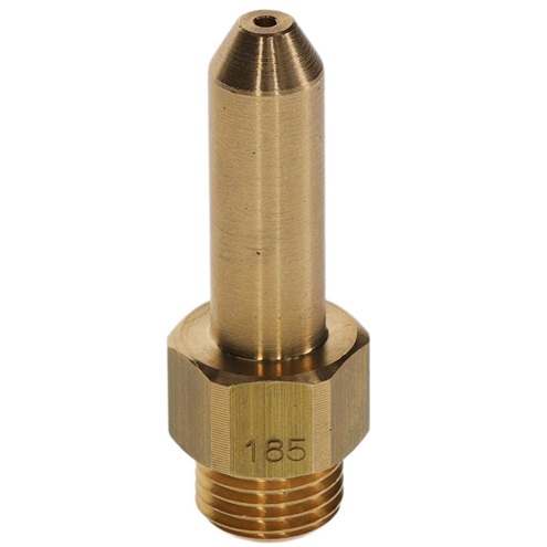 Bosch / Buderus Hauptgasdüse 1,85 Bohrung SW16 48 lang 8718584789