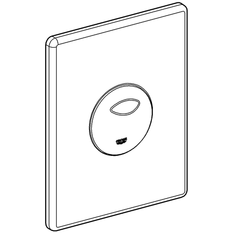 Grohe WC-Betätigung Skate chrom 42303000