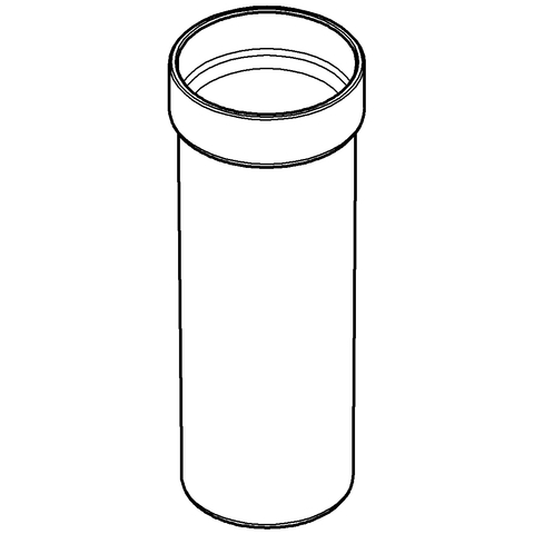 Grohe Ersatzglas chrom für Toilettenbürstengarnitur 64811000