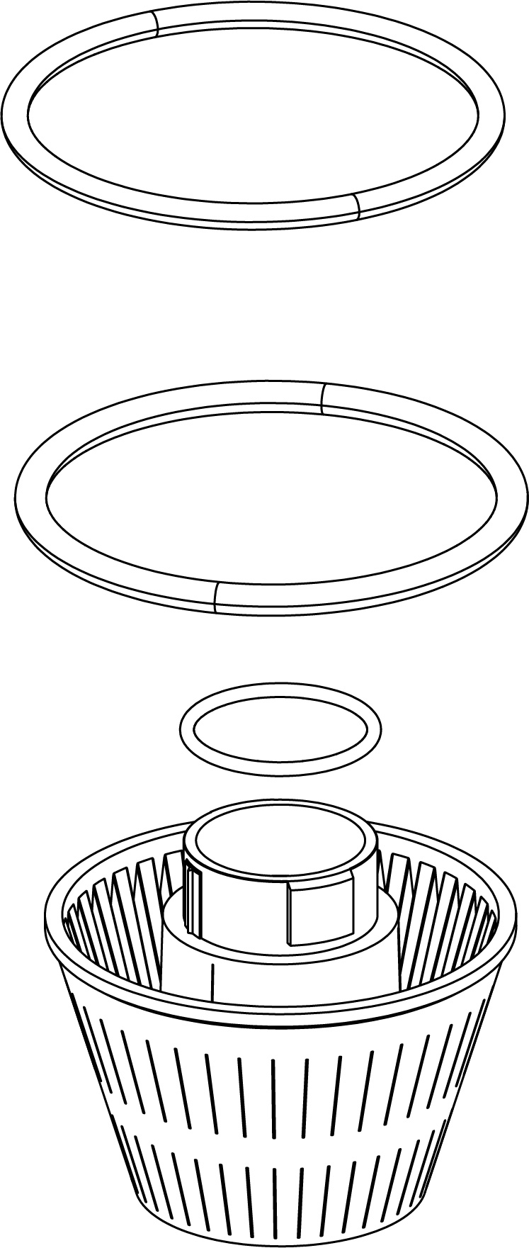 Grünbeck Harzfänger mit O-Ring 187616e