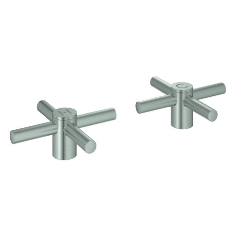 Grohe Kreuzgriff für Atrio 2 Stück, supersteel 18026DC3