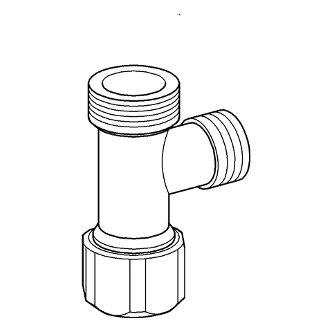 Grohe Eckventil für Spülkasten für WC-Spülkasten 42730000