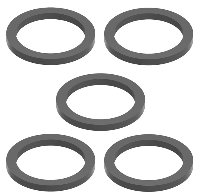 Buderus Dichtung D22x16x2 Cent Diam, 5 Stück 63010575